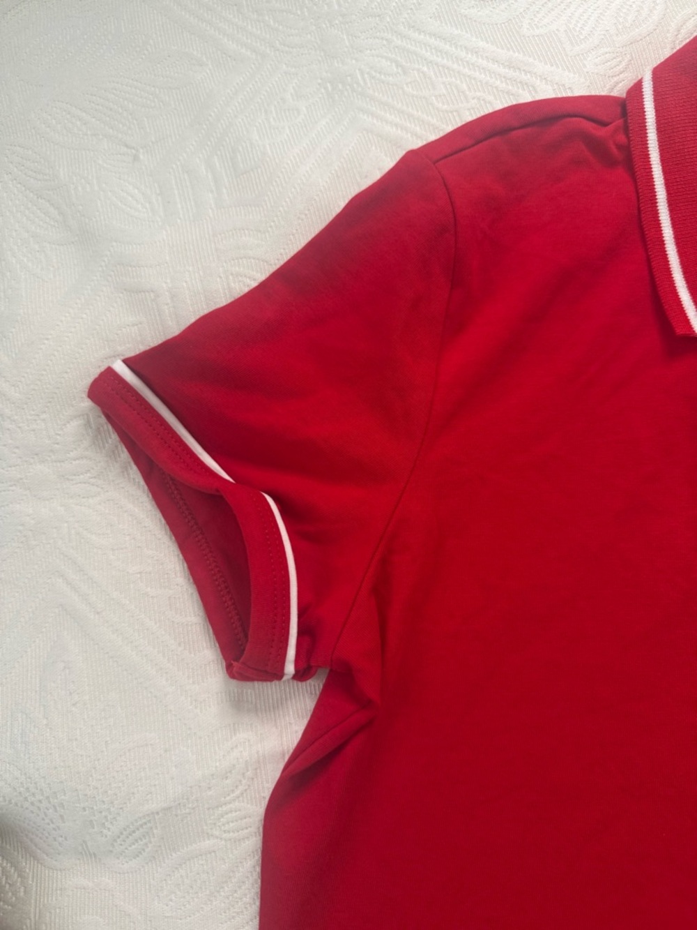 Red Short Polo Dress New with Tags Tommy Hilfiger Size S - Picture 5 of 7